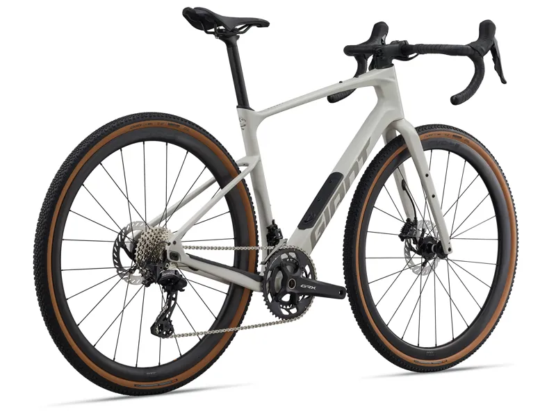 2026 Giant Revolt Advanced 0 Mens Gravel Bike - Snow Drift-1