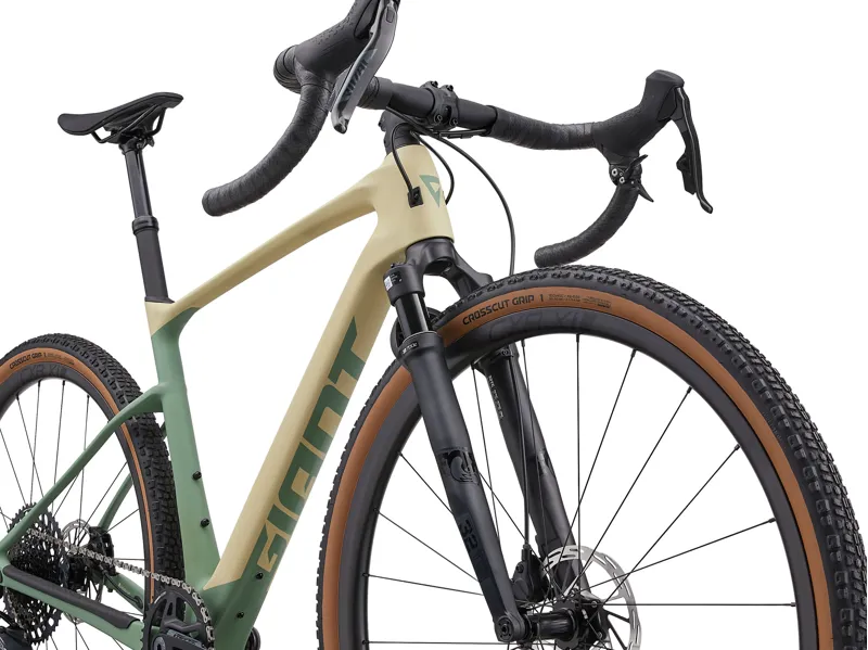 2026 Giant Revolt X Advanced Pro 1 Mens Gravel Bike - Pale Olive-2