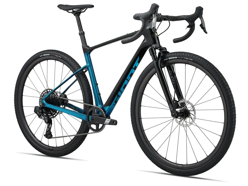 2026 Giant Revolt X Advanced Pro 2 Mens Gravel Bike - Black/Sea Sparkle-1