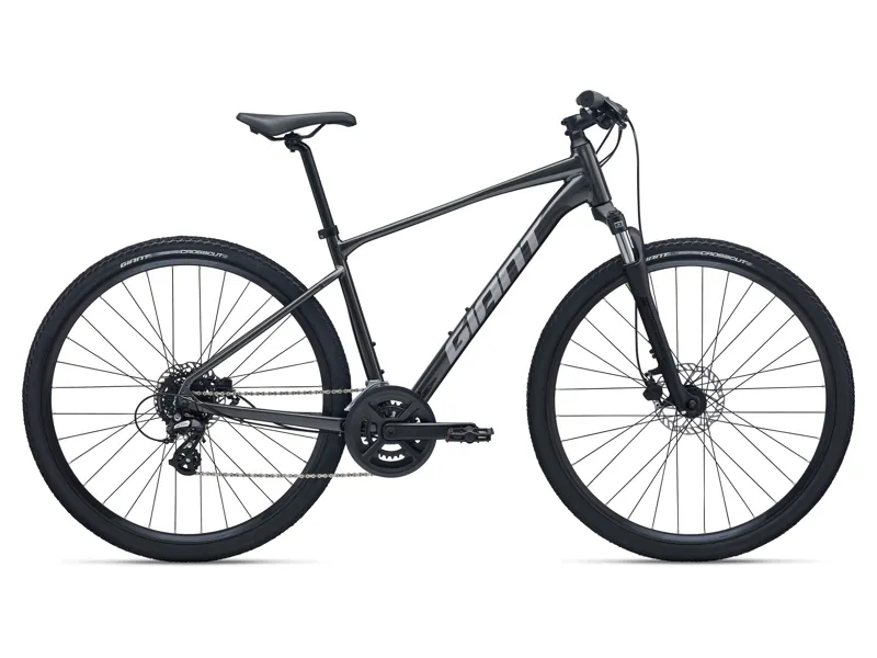 2026 Giant Roam 4 Mens Hybrid Bike - Stealth Chrome