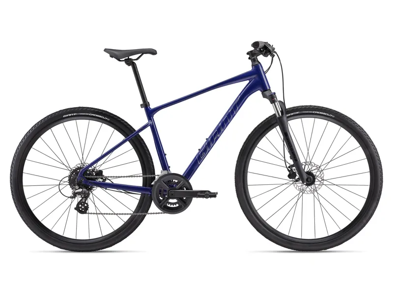 2025 Giant Roam Disc Mens Hybrid Bike Gloss Performance Blue
