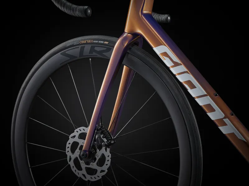 2025 Giant TCR Advanced Pro 2 Road Bike - Gloss Meteor Storm/White-6