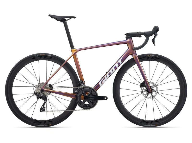 2025 Giant TCR Advanced Pro 2 Road Bike Gloss Meteor Storm