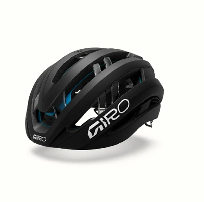 Giro Aries Spherical Road Cycling Helmet - Matte Black/White