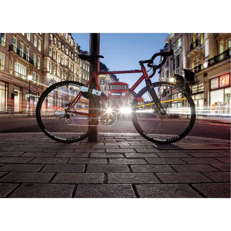 Hiplok Gold Wearable 10mm x 85cm Chain Lock - Waist 24-44 inches High Visibility Super Bright-3