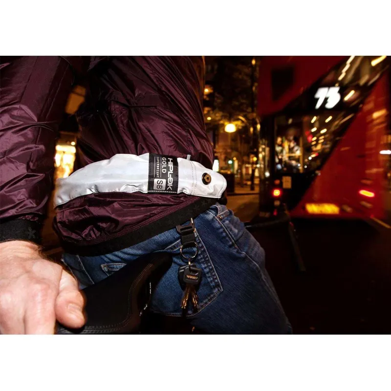 Hiplok Gold Wearable 10mm x 85cm Chain Lock - Waist 24-44 inches High Visibility Super Bright-2