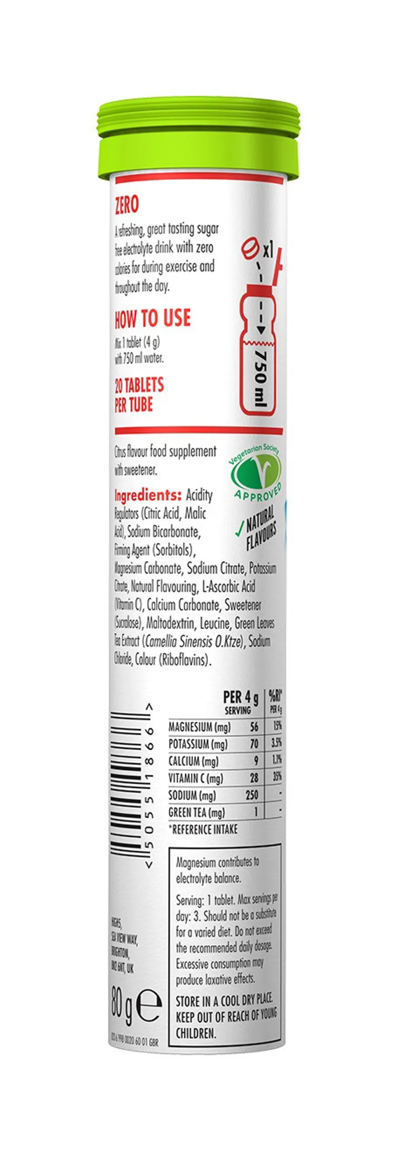 High5 Zero Hydration Tabs - Citrus - One Tube-1