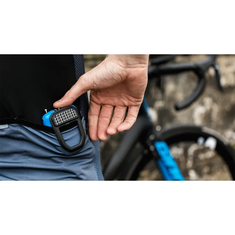 Hiplok FX Wearable 100cm Retractable Combination Lock - Cyan-2