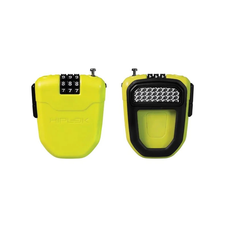 Hiplok FX Wearable 100cm Retractable Combination Lock - Lime