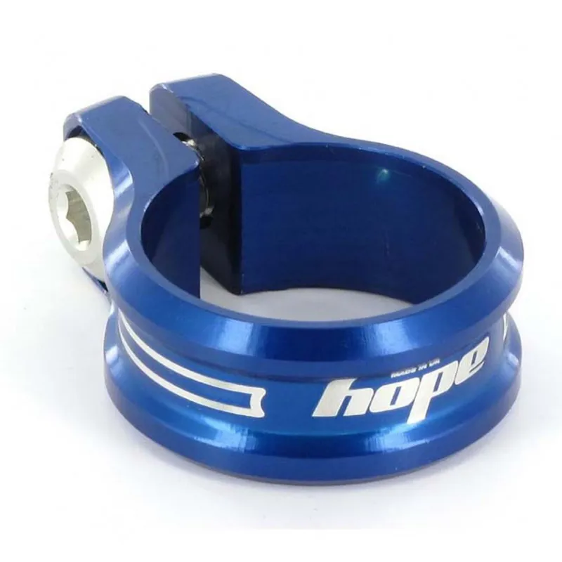 Hope Seat Clamp and Bolt 31.8mm - Blue