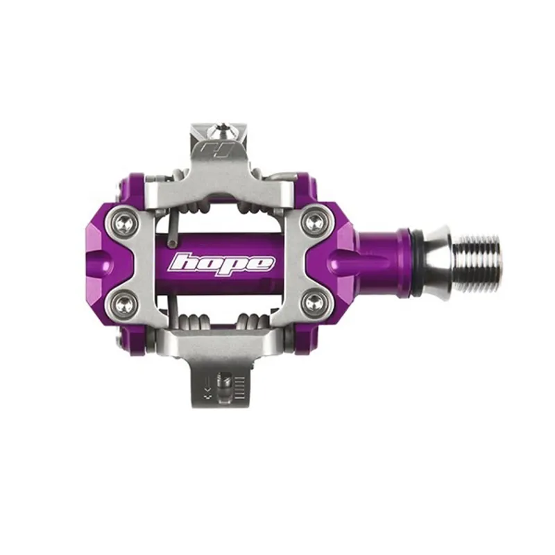 Hope Union Race Mountain Bike Pedals Pair Purple
