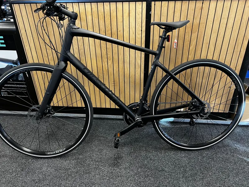 Shop Soiled: Specialized Sirrus 4.0 Hybrid Bike - Satin Black - X-Large-4