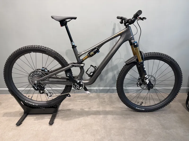 Shop Soiled: S-Works Stumpjumper 15 Mountain Bike - Gunmetal/Clay - S4-2