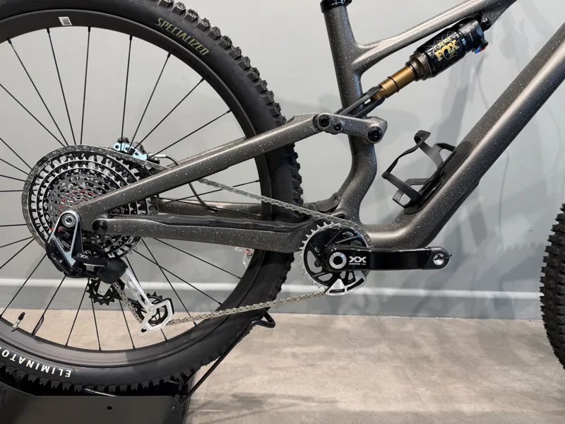 Shop Soiled: S-Works Stumpjumper 15 Mountain Bike - Gunmetal/Clay - S4-3