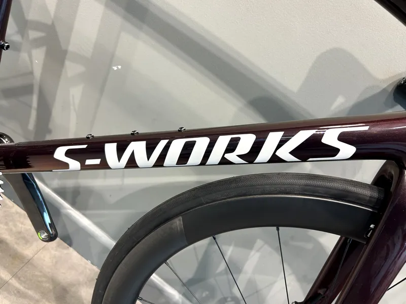 Custom Build: 2025 S-Works Tarmac SL8 SRAM Force E1 Road Bike - Solidity-1