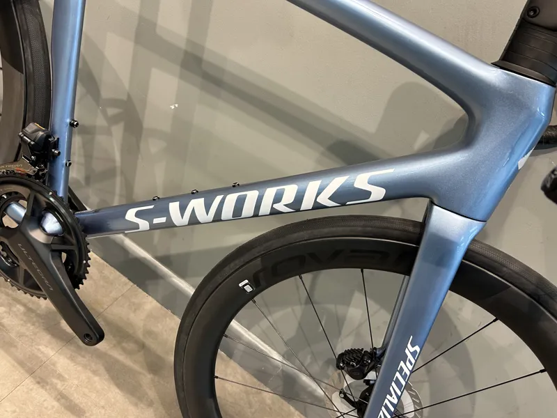 Custom Build: 2025 S-Works Tarmac SL8 Shimano Ultegra Road Bike - Glacial-3