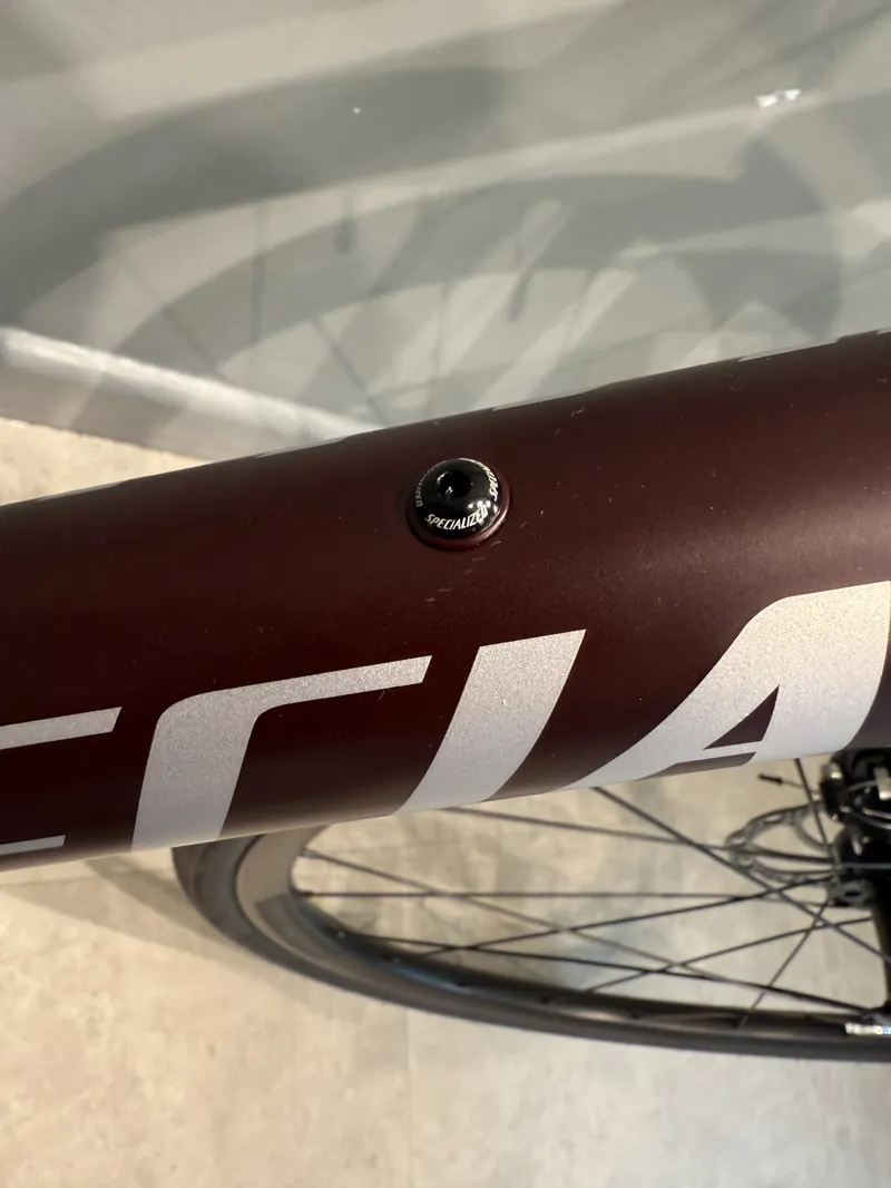 Shop Soiled: 2025 Specialized Allez Road Bike - Satin Maroon - 56cm-3