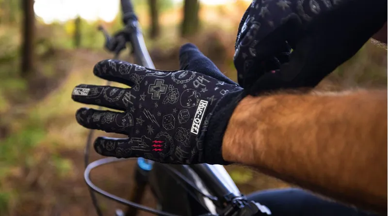 Muc-Off Rider Mountain Bike Gloves - Grey Punk-3