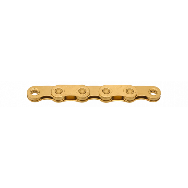 KMC X Flat 12-Speed Bicycle Chain 126L - Gold
