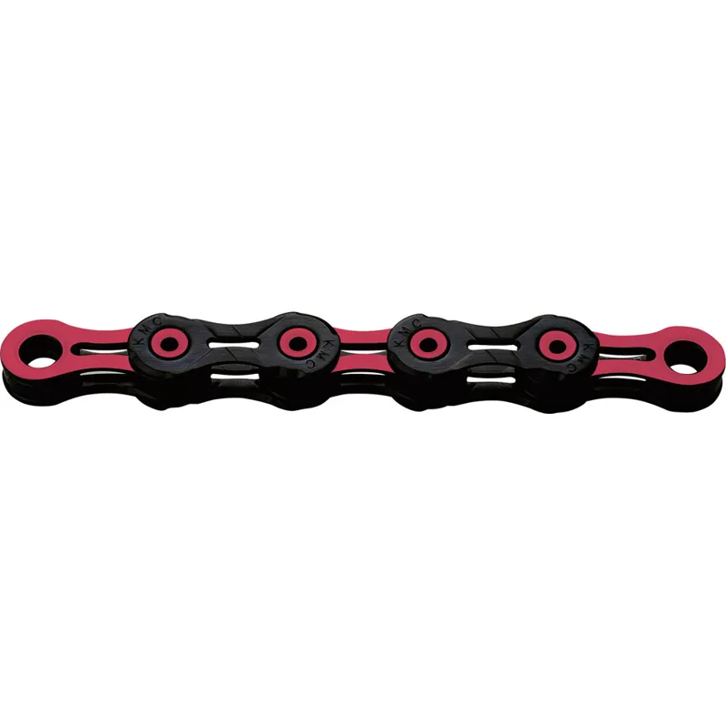 KMC X11-SL DLC Bicycle Chain 118L K160KR - Black/Red