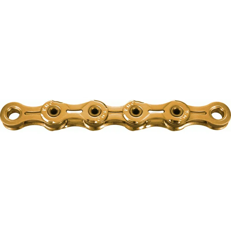 KMC X11-SL Ti-N 118L Bicycle Chain - Gold