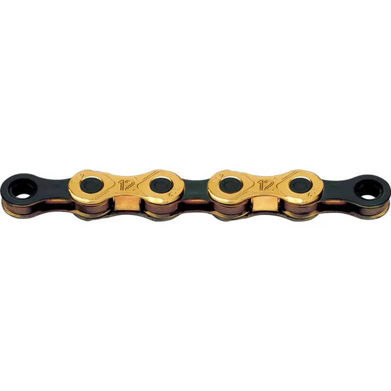KMC X12 126L Bicycle Chain - Black/Gold