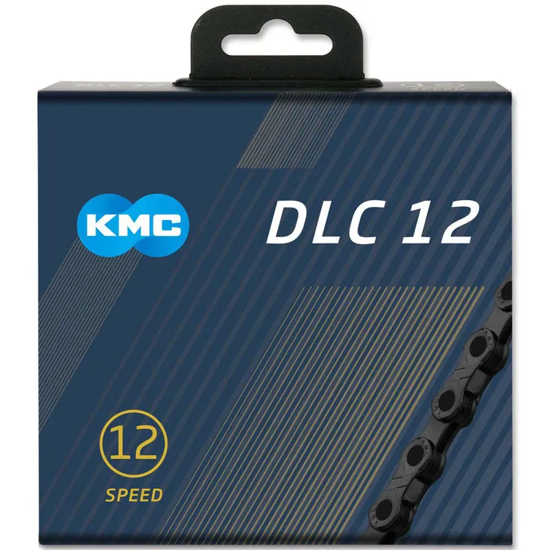 KMC X12 DLC Bicycle Chain 126L - Black-1