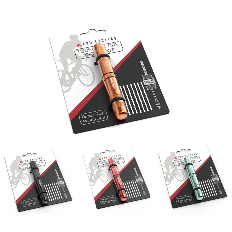 KOM Tubeless Bike Tyre Repair Tool - Black-1