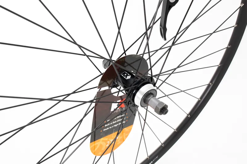 KX MTB 27.5/650B Doublewall QR Screw On Rim Brake Rear Wheel - Black -1