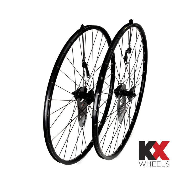 KX Pro Hybrid Disc 700c Sealed Bearing 10/11-Speed Front Wheel - Black