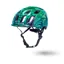 Kali Chakra Child Bike Helmet - Lighted Jungle Gloss Green