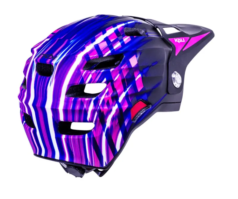 Kali Maya Kids Full Face Mountain Bike Helmet - LTD Lightspeed Multi-3