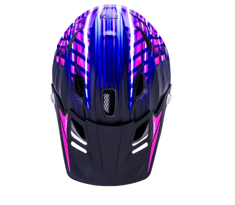 Kali Maya Kids Full Face Mountain Bike Helmet - LTD Lightspeed Multi-4