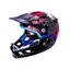 Kali Maya Kids Full Face Mountain Bike Helmet - Punk Gloss Red