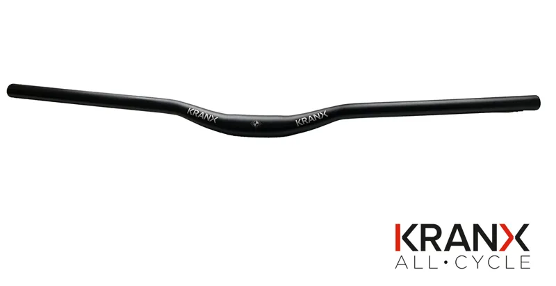 KranX 31.8mm Riser Alloy 800mm x 35mm Handlebar - Black
