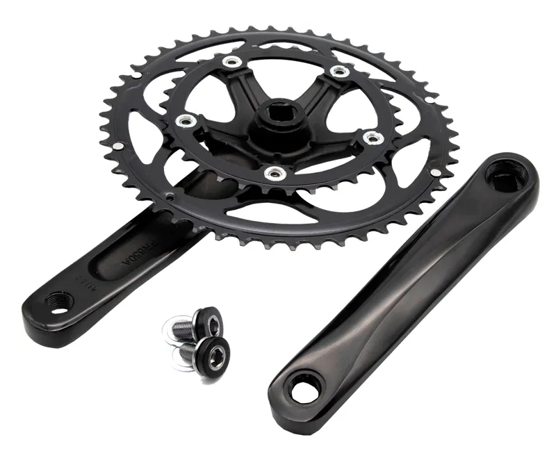 Shop Soiled: KranX 34/50T Alloy/Steel Compact 170mm 10-Speed Road Chainset