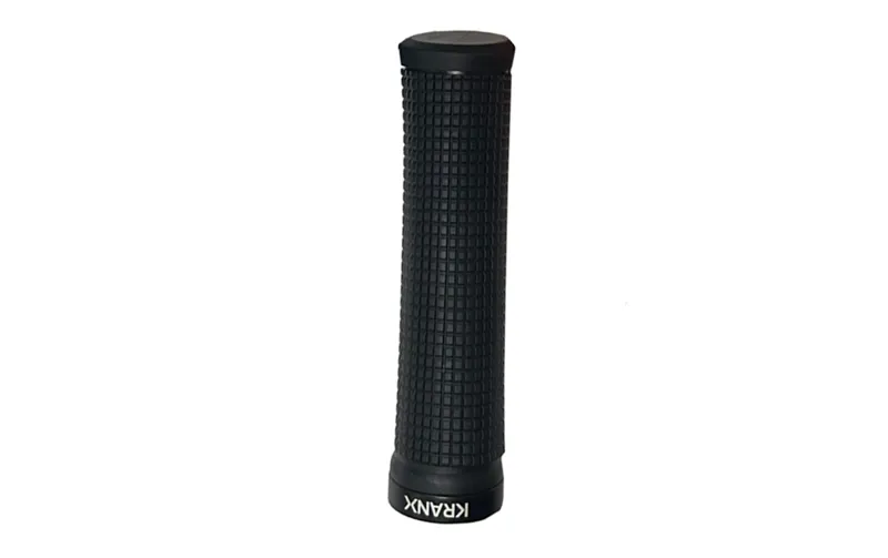 KranX Bite Lock-On Bike Handlebar Grips - Black