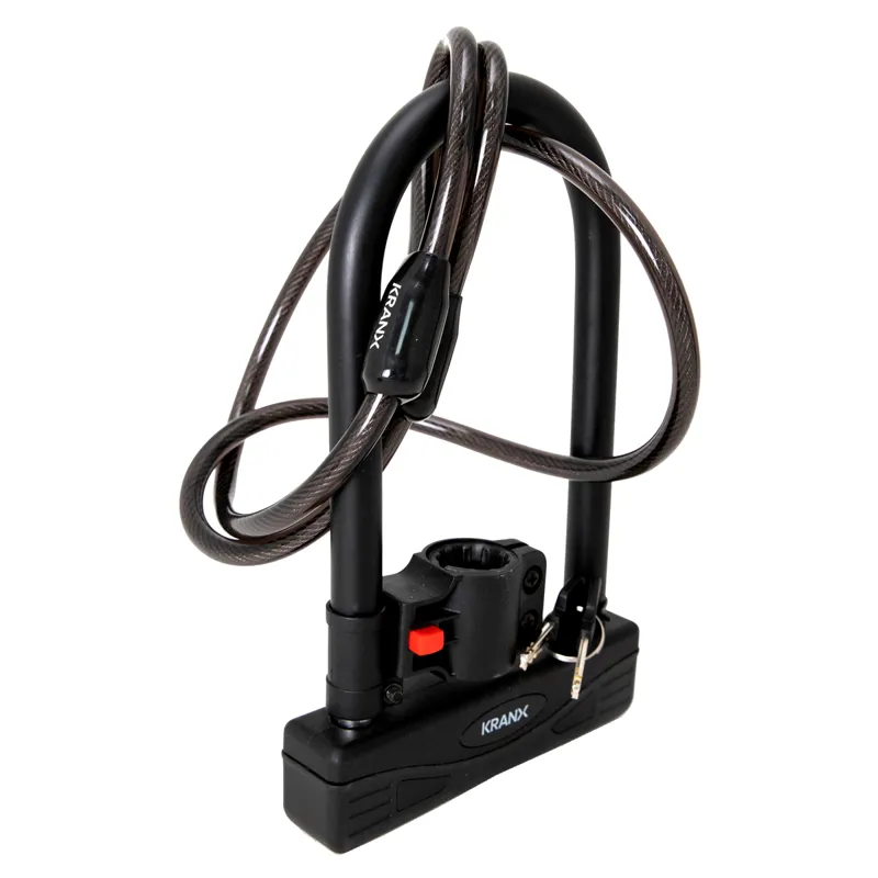 KranX Citadel Plus 16mm/270mm Bike U-Lock with Security Cable-1