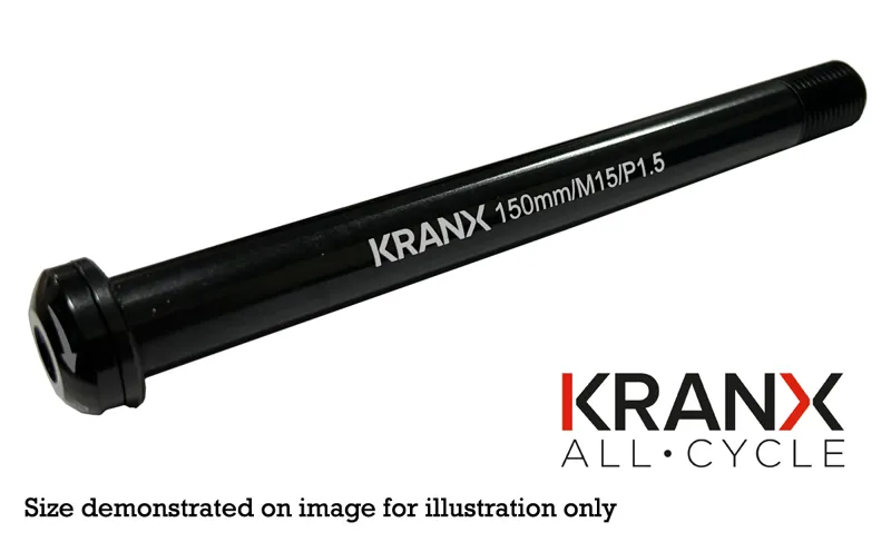 KranX Front Thru-Axles MTB 15 x 110mm 155mm Length Boost