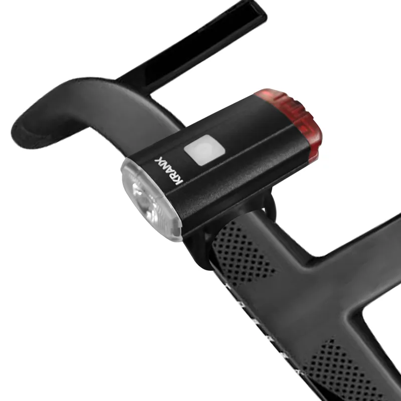 KranX Scout 150 USB Rechargeable Bike Helmet Light - Black-2