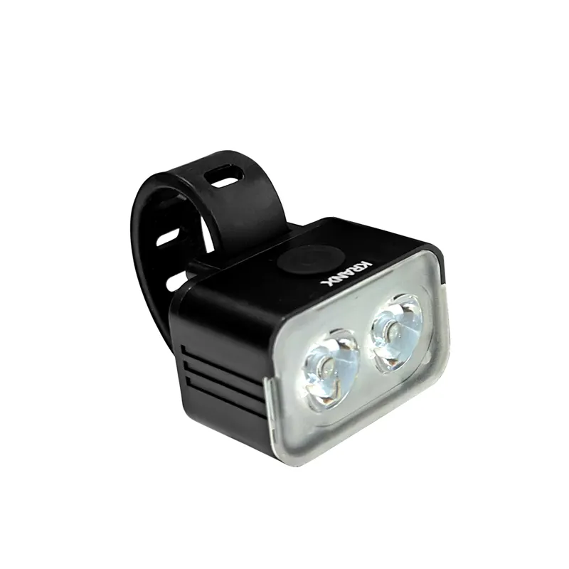 KranX Shine 220 USB Rechargeable Front Bike Light - Black-1