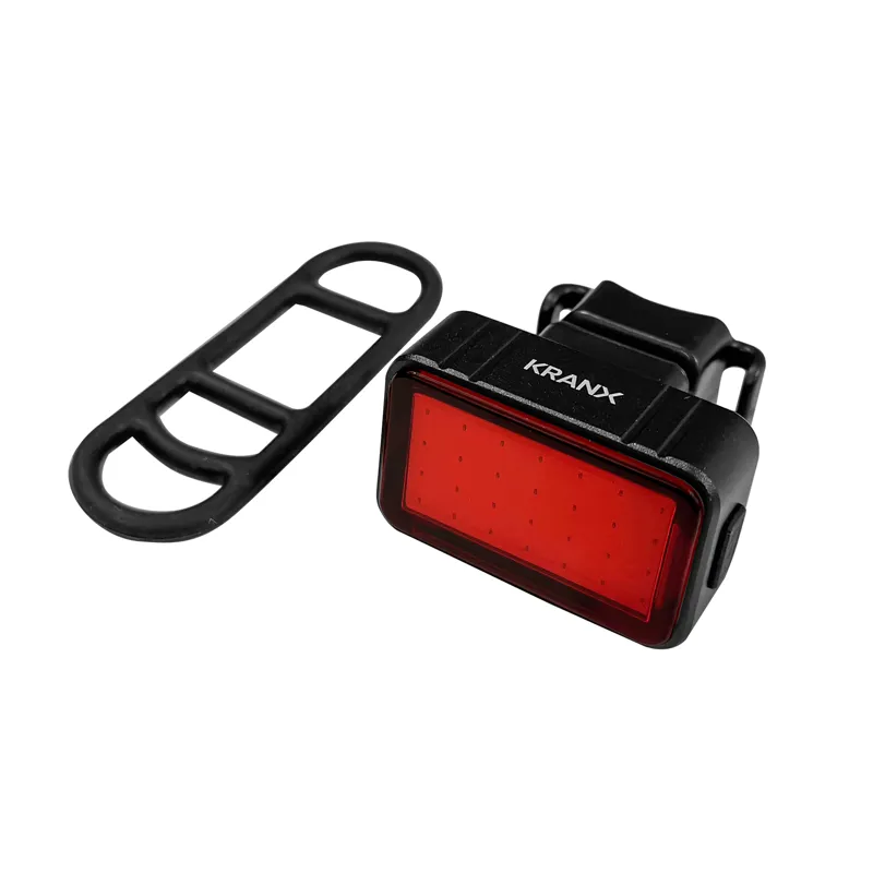 KranX Solis 100 USB Rear Bike Light - Black-1