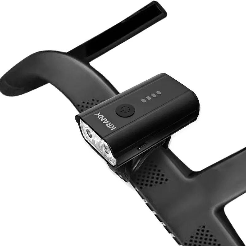 KranX Stream II 400 USB Front Bike Light - Black-1