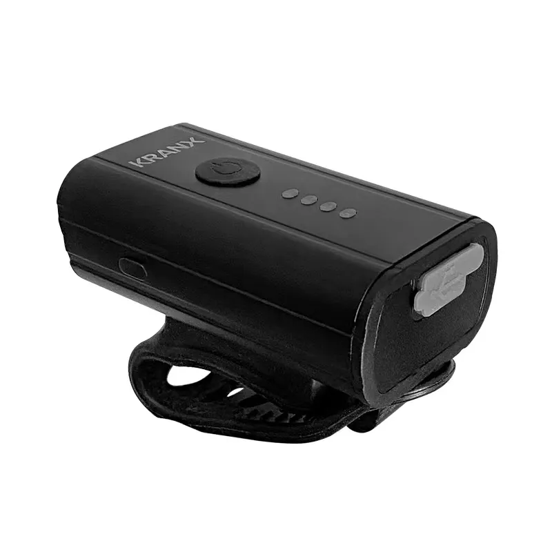 KranX Stream II 400 USB Front Bike Light - Black-3