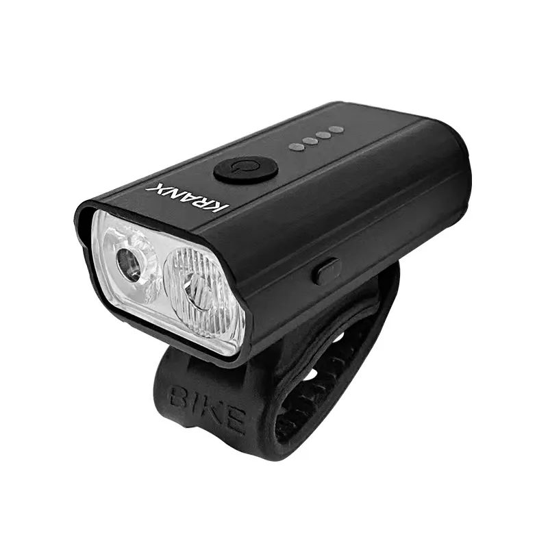KranX Stream II 400 USB Front Bike Light - Black