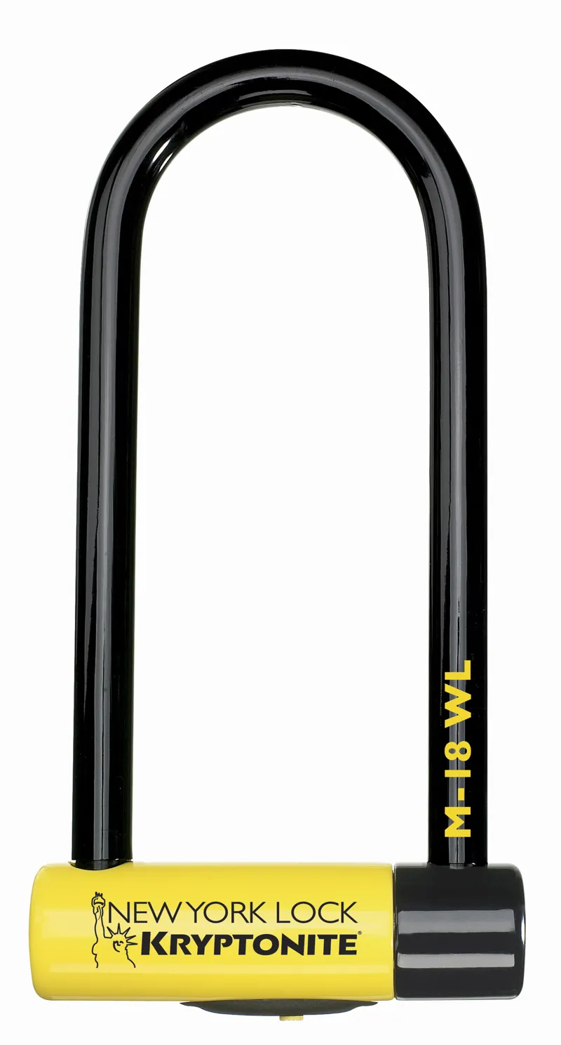 Kryptonite New York M18 Bike U-Lock - Black/Yellow