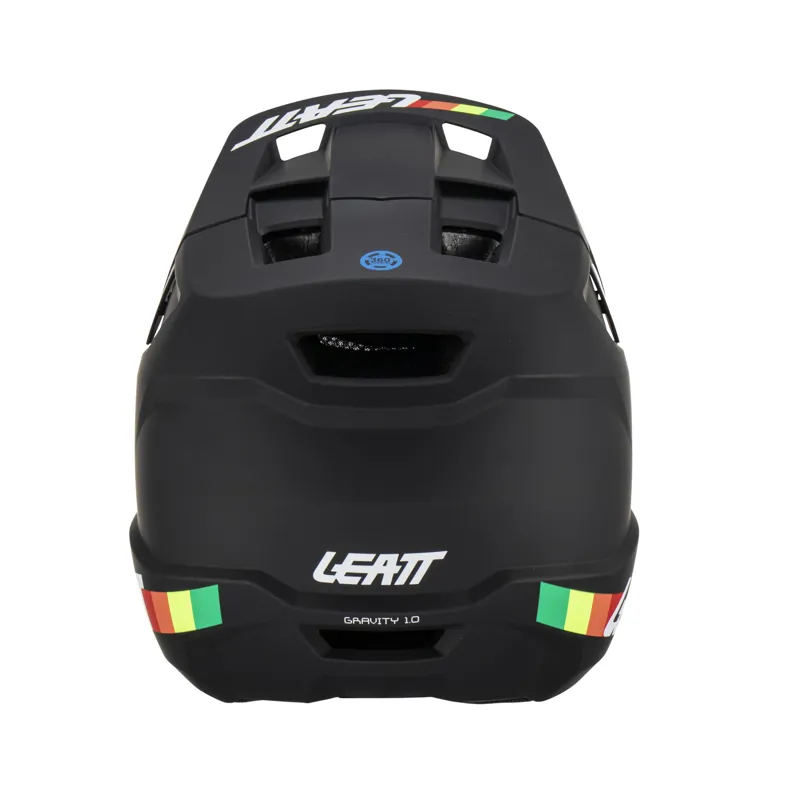 Leatt Gravity 1.0 Full Face Mountain Bike Helmet - Black-4