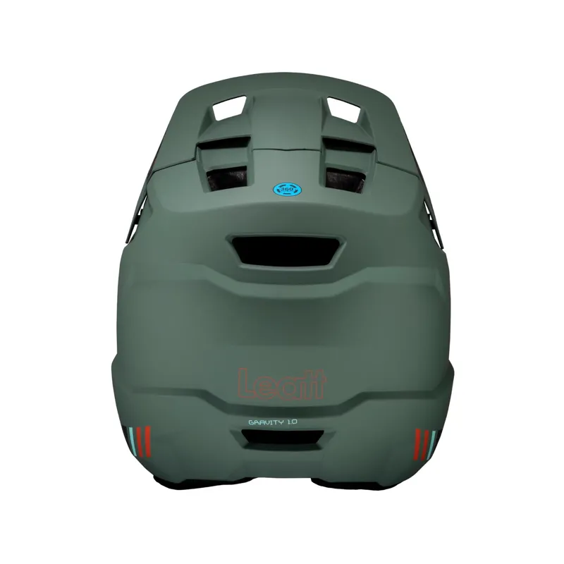 Leatt Gravity 1.0 Full Face Mountain Bike Helmet - Teal-5