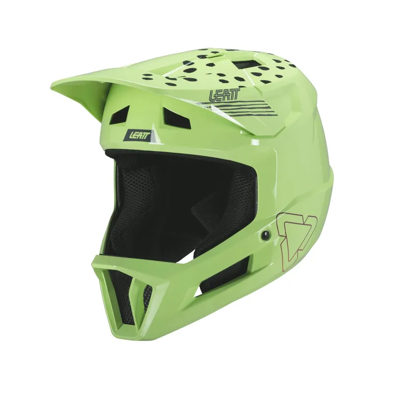 Leatt Gravity 1.0 Junior Kids Full Face Mountain Bike Helmet - Mojito-1