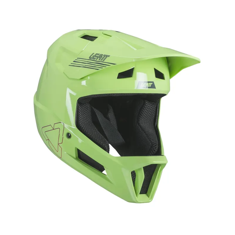 Leatt Gravity 1.0 Junior Kids Full Face Mountain Bike Helmet - Mojito